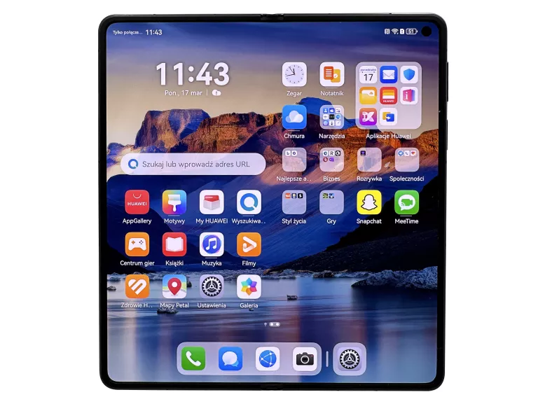SMARTFON HUAWEI MATE X6 12/512GB 6.45" 120HZ CZARNY - NA CZĘŚCI!