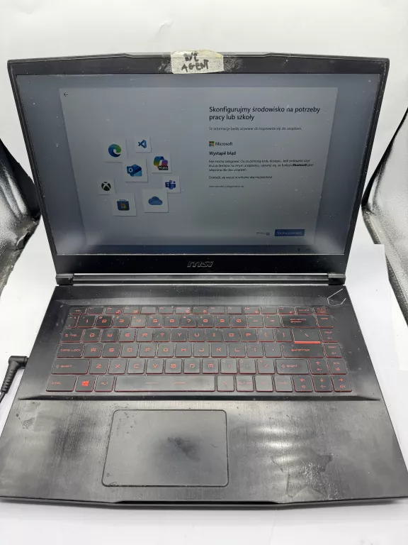 LAPTOP MSI GF65 THIN 15,6 " INTEL CORE I5 16 GB / 512 GB