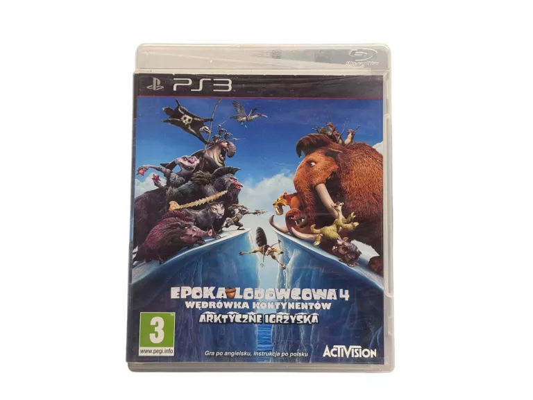 GRA NA PS3 EPOKA LODOWCOWA WĘDRÓWKA KONTYNENTOW ARKTYCZNE IGRZYSKA