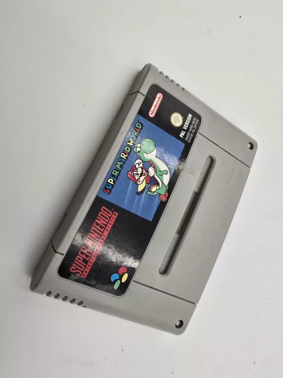 GRA SUPER MARIO WORLD SNES SUPER NINTENDO