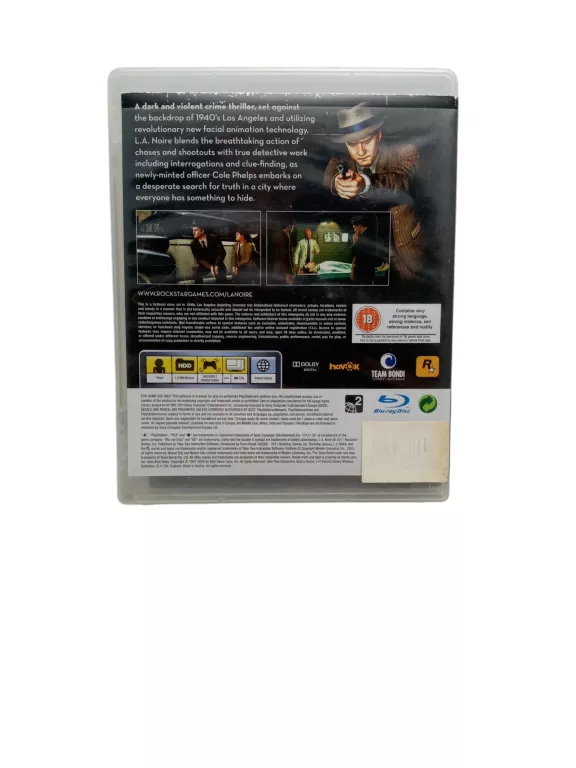 GRA NA PS3 LA NOIRE