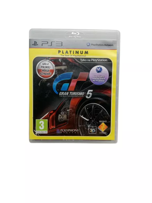 GRA NA PS3 GRAN TURISMO 5