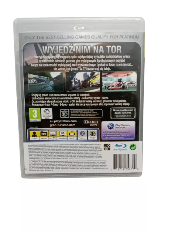 GRA NA PS3 GRAN TURISMO 5