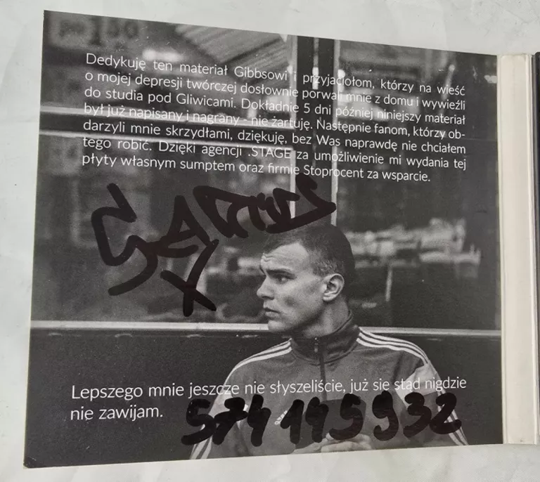 SARIUS GIBBS CZASEM EP LIMIT 2017 #AUTOGRAF#