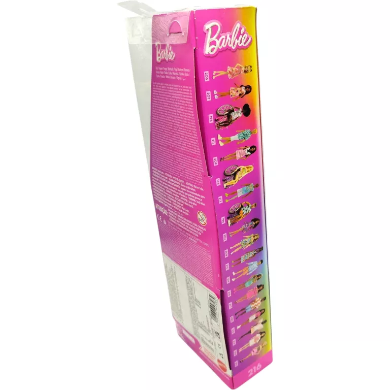 BARBIE LALKA CZARNOSKÓRA 216 W SUKIENCE DUŻA 31CM