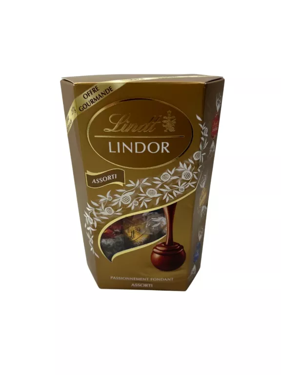 LINDT LINDOR MIX SMAKÓW PRALINY 237G CZEKOLADKI