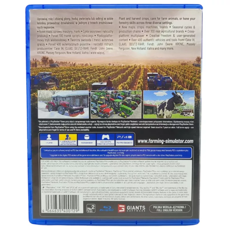 FARMING SIMULATOR 22 PS4