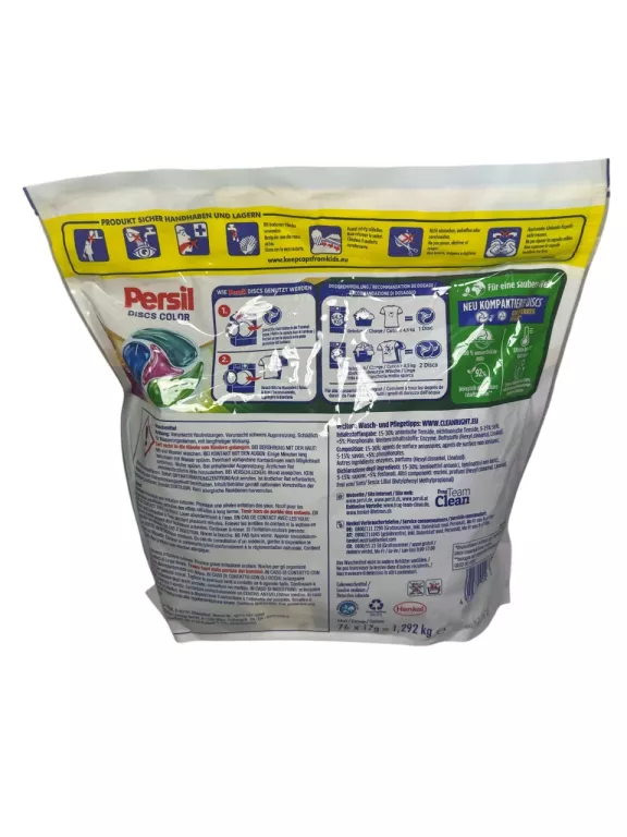 KAPSUŁKI DO PRANIA PERSIL 4 IN 1 COLOR 76 PRAŃ