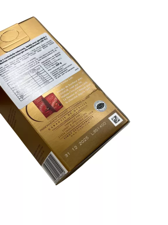 LINDT LINDOR MIX SMAKÓW PRALINY 237G CZEKOLADKI