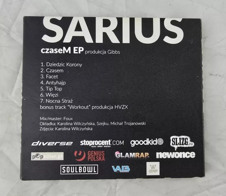 SARIUS GIBBS CZASEM EP LIMIT 2017 #AUTOGRAF#