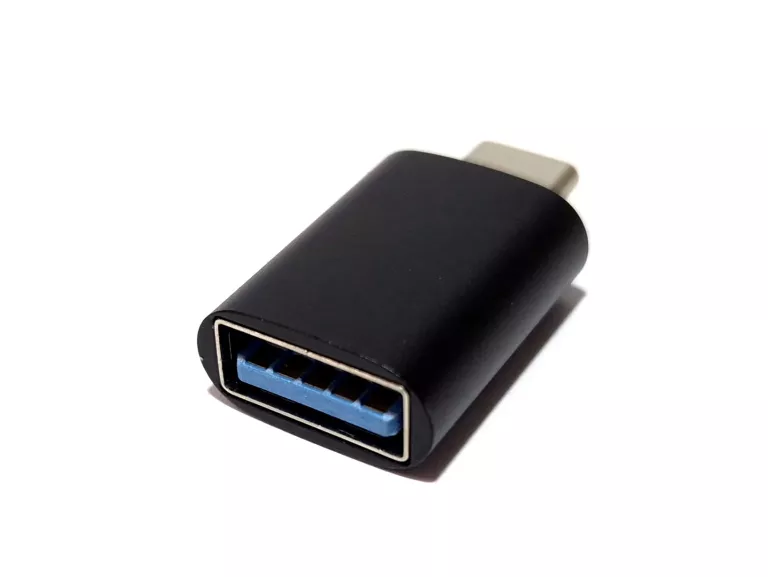 PRZEJŚCIÓWKA USB-A - USB-C BASEUS ZJJQ000001 CZARNA ADAPTER