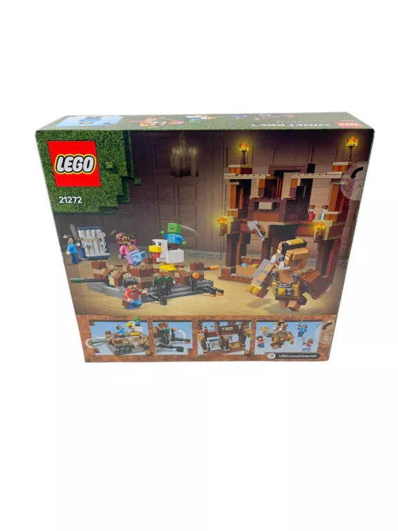 LEGO MINECRAFT RING W LEŚNYM DWORZE 21272