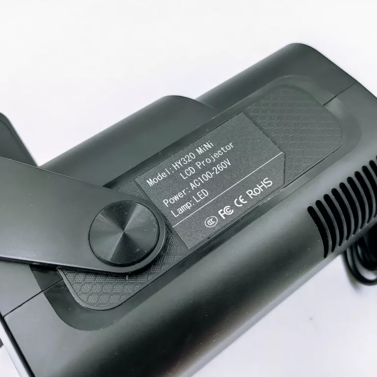 PROJEKTOR HY320 MINI NAJNOWSZA WERSJA RZUTNIK PRZENOŚNY LED HD WIFI ANDROI