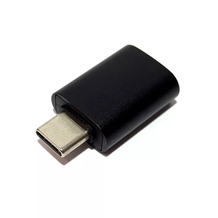 PRZEJŚCIÓWKA USB-A - USB-C BASEUS ZJJQ000001 CZARNA ADAPTER