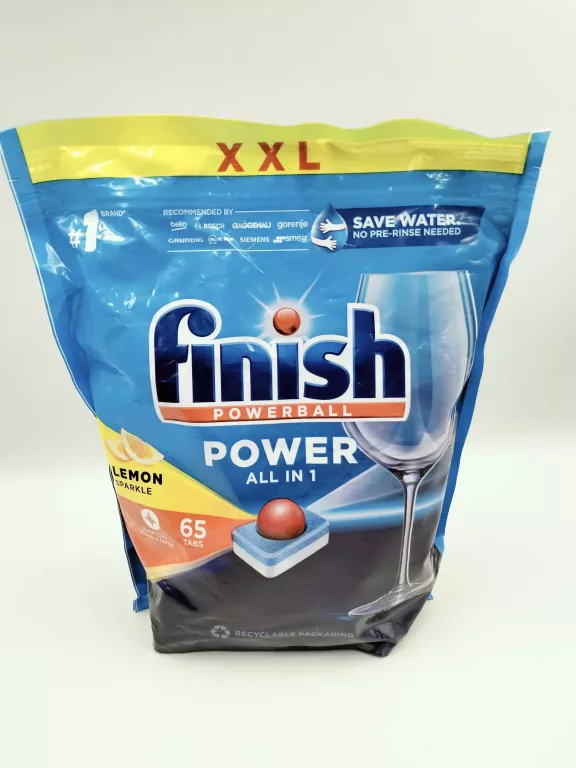 FINISH POWERBALL LEMON XXL 65 SZT.