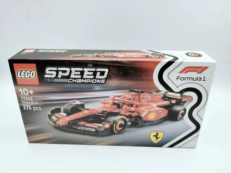 LEGO SPEED CHAMPIONS 77242 BOLID F1 FERRARI SF - PREZENT DLA DZIECKA 10+