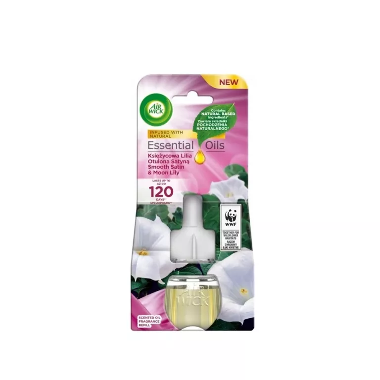 AIR WICK KSIĘŻYCOWA LILIA OTULONA SATYNĄ WKŁAD / ZAPAS 19ML