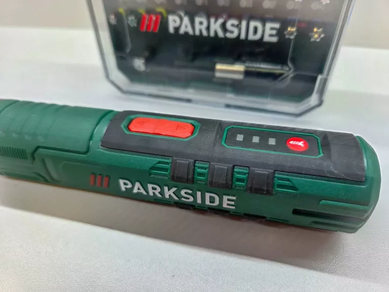 PARKSIDE WKRĘTARKA AKUMULATOROWA 4 V, PARS 4 A1, Z KABLEM USB-C + BITY