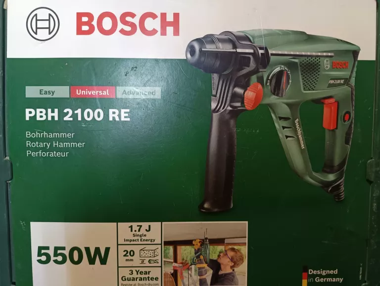 MŁOTOWIERTARKA BOSCH PBH 2100 RE STAN DOSTATECZNY