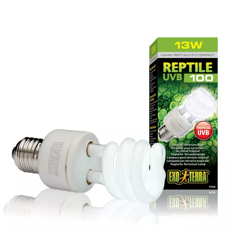 EXO-TERRA REPTILE UVB100 13W ŻARÓWKA REPTIGLO 5.0 015561221863