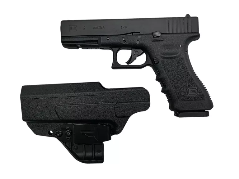 REPLIKA PISTOLET UMAREX ASG GLOCK 17 GEN5 6 MM BB + KABURA