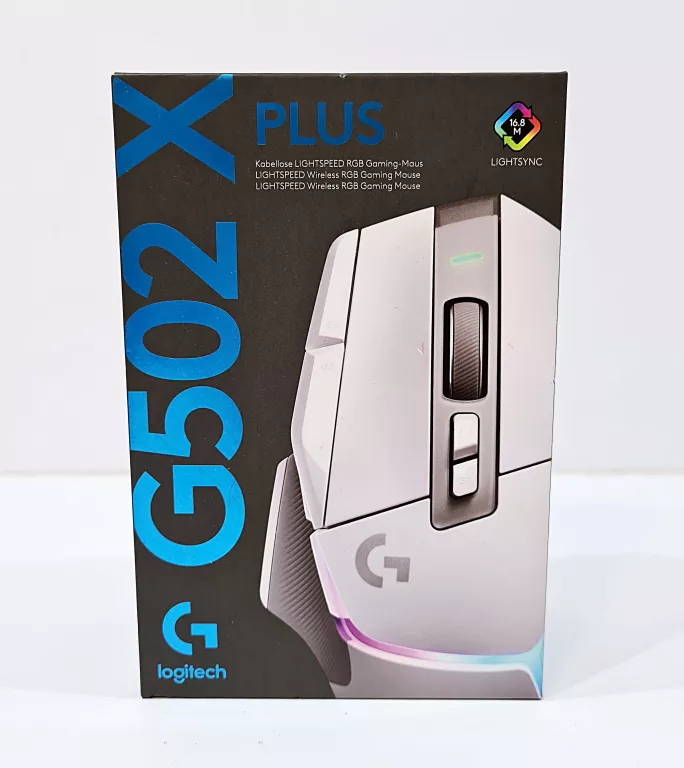 LOGITECH MYSZ G502 X PLUS BIAŁA