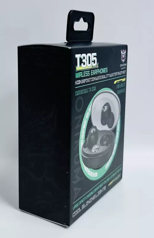 ONIKUMA SŁUCHAWKI BEZPRZEWODOWE BLUETOOTH SPORTOWE DOKANAŁOWE TWS BT 5.3