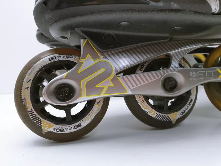 ROLKI MĘSKIE K2 FIT X PRO SPEED LACING 84/80 ROZMIAR 45