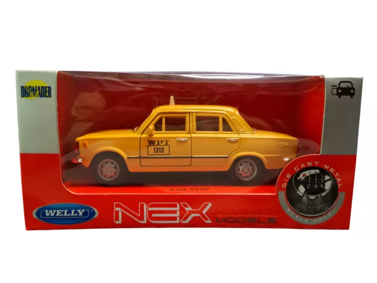 MODEL SAMOCHODU 1:34 PRL FIAT 125P WPT 1313