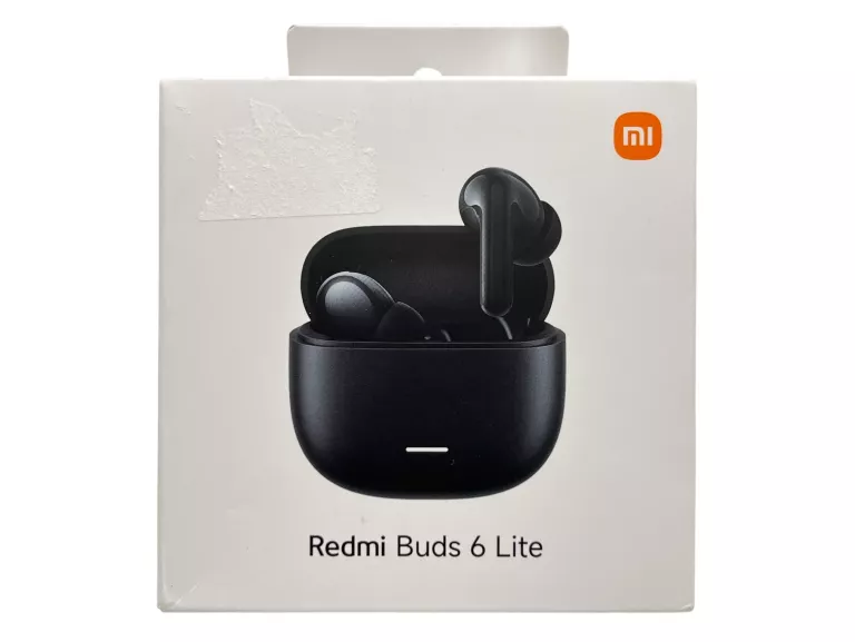 SŁUCHAWKI DOKANAŁOWE XIAOMI REDMI BUDS 6 LITE ANC CZARNE