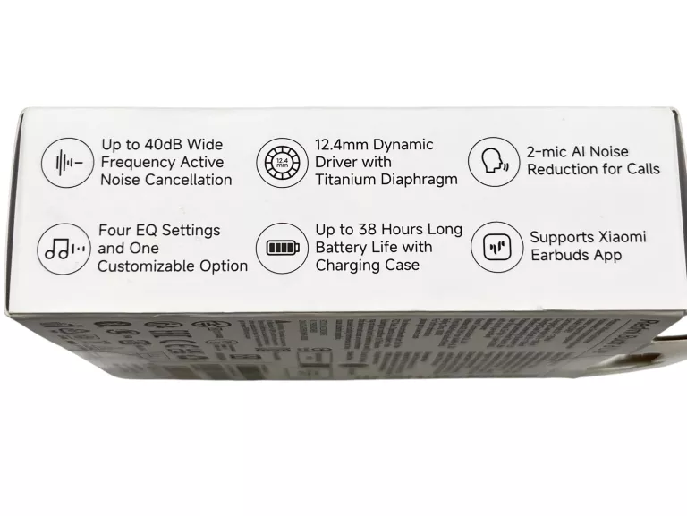 SŁUCHAWKI DOKANAŁOWE XIAOMI REDMI BUDS 6 LITE ANC CZARNE
