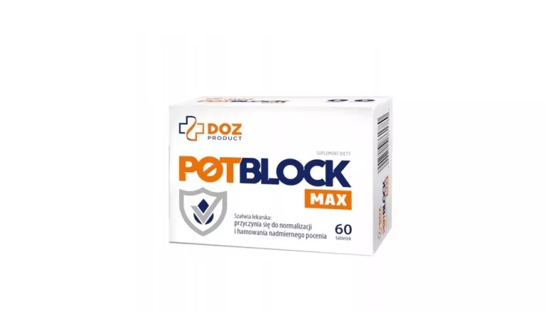 DOZ PRODUCT POTBLOCK MAX, TABLETKI POWLEKANE, 60 SZT.