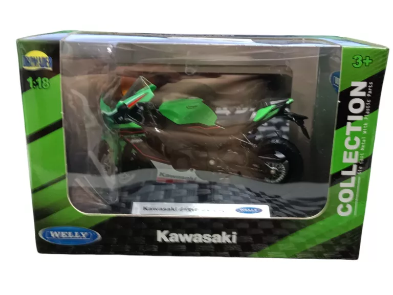 MODEL WELLY MOTOCYKL KAWASAKI NINJA ZX-10R