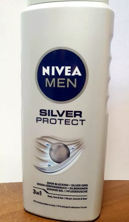 ŻEL POD PRYSZNIC NIVEA MEN SILVER PROTECT 500 ML