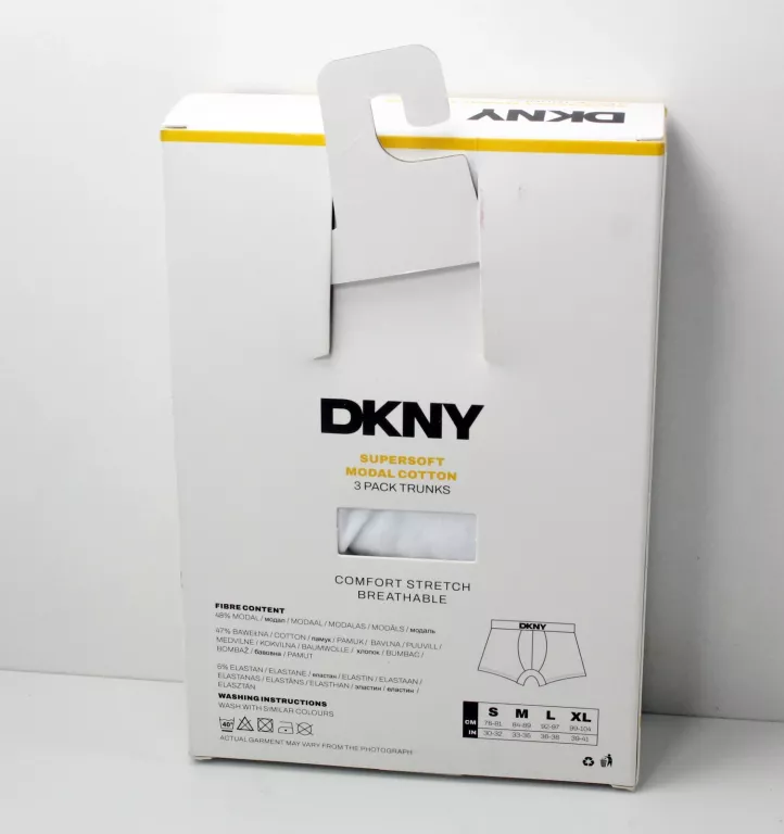 BOKSERKI MĘSKI DKNY 3PACK L