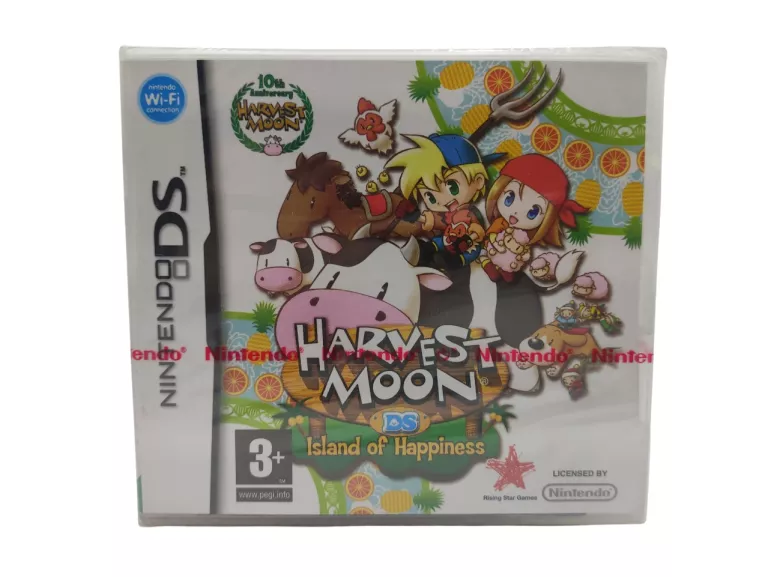 GRA NINTENDO DS HARVEST MOON ISLAND OF HAPPINESS