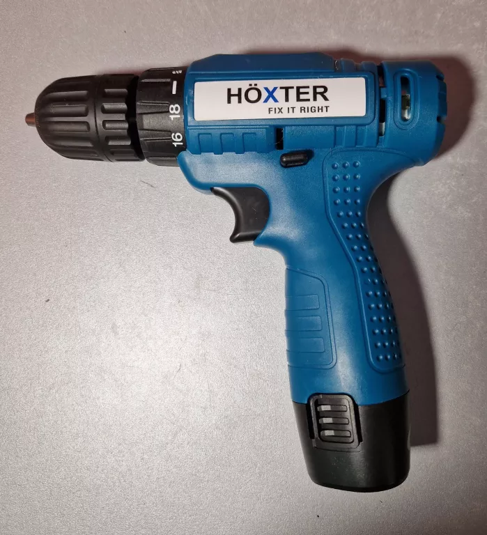 WIERTARKA BEZPRZEWODOWA HOXTER HX-8174+ 2AKU+ŁAD