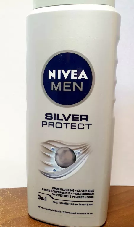 ŻEL POD PRYSZNIC NIVEA MEN SILVER PROTECT 500 ML