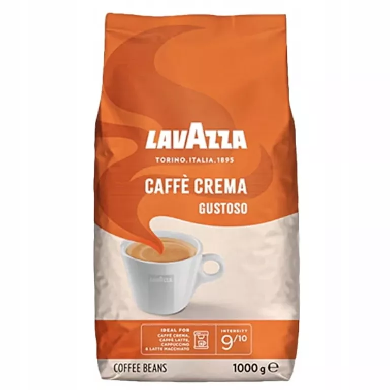 LAVAZZA CAFFE CREMA GUSTOSO - KAWA ZIARNISTA 1KG