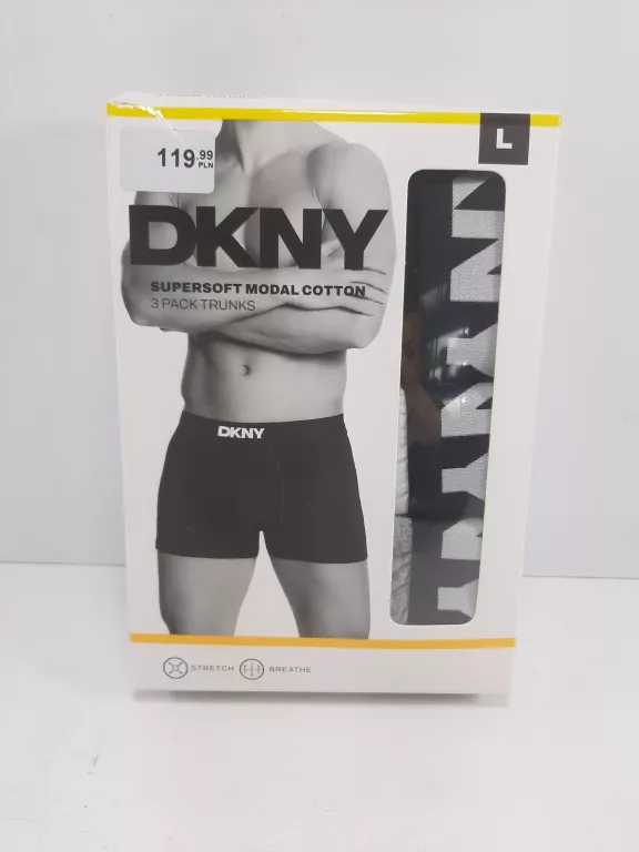 BOKSERKI MĘSKI DKNY 3PACK L