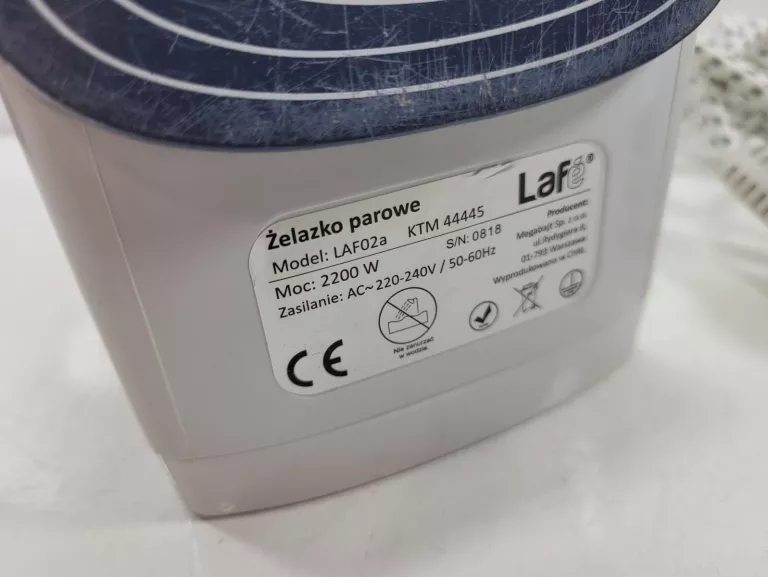 ŻELAZKO LAFE 2200W ZIELONE