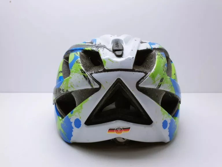 KASK ROWEROWY ALPINA PANOMA 2.0 WHITE-CYAN-GREEN 56-59CM