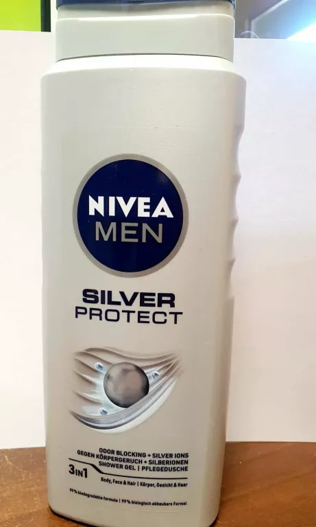 ŻEL POD PRYSZNIC NIVEA MEN SILVER PROTECT 500 ML