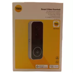 YALE SMART DZWONEK DO DRZWI Z KAMERĄ SV-VDB-1A-V1 CZARNY SV-VDB-1A-V1