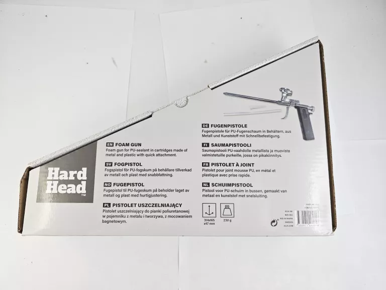 PISTOLET USZCZELNIAJĄCY HARD HEAD
