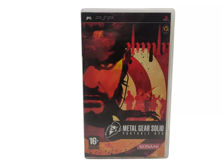 GRA PSP METAL GEAR SOLID PORTABLE OPS