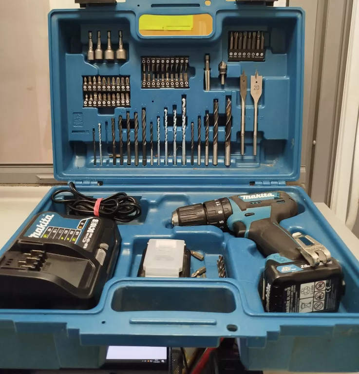 WKRĘTARKA MAKITA HP33D +2X AKU 2.0 +ŁADOWARKA
