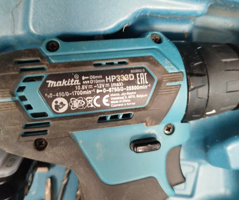 WKRĘTARKA MAKITA HP33D +2X AKU 2.0 +ŁADOWARKA