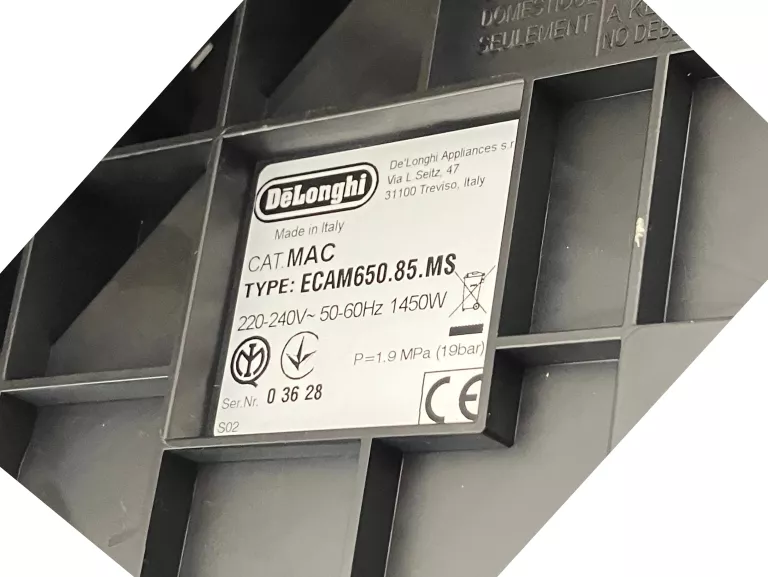 EKSPRES CIŚNIENIOWY DE'LONGHI PRIMADONNA ELITE EXPERIENCE ECAM650.85.MS