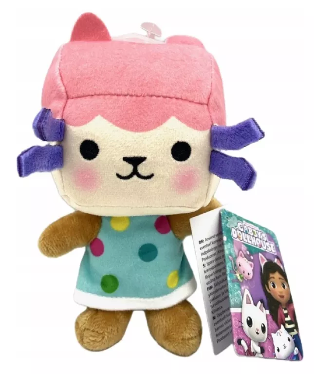 MASKOTKA TEKTURZĄTKO KOCI DOMEK GABI 18 CM 5400868021844